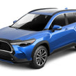 Load image into Gallery viewer, Husky Liners Aeroskin Hood Protector - Smoke fits 2022-2025 Toyota Corolla / Corolla Cross - Side View