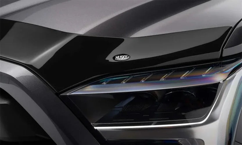 Husky Liners 08-11 Ford Focus Aeroskin Hood Protector - Smoke - Side View