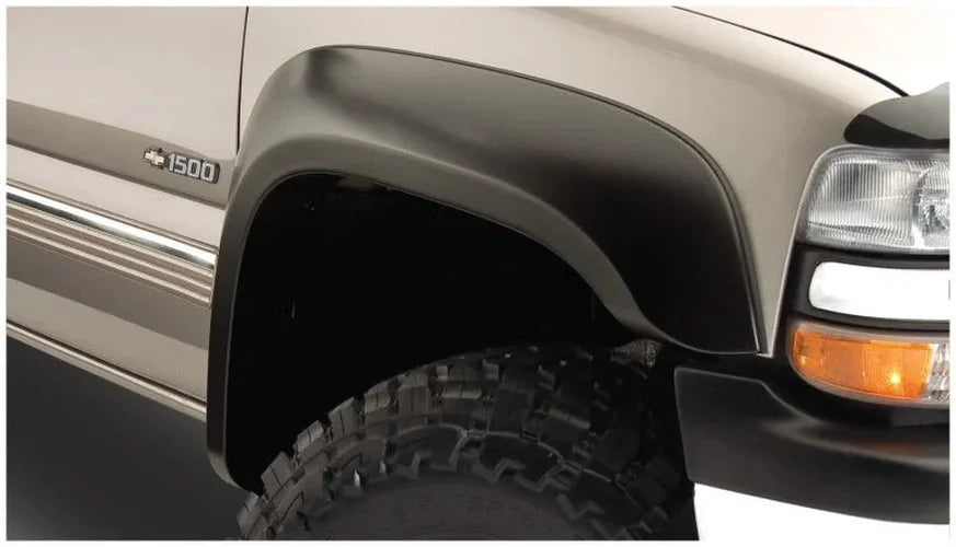 Husky Liners EAF Style Black Fender Flares - Side View