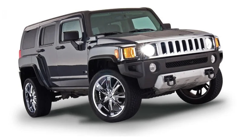 Husky Liners OE Style Black Fender Flares - 4pc fits 2006-2010 Hummer H3 - Main Product View