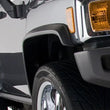 Load image into Gallery viewer, Husky Liners OE Style Black Fender Flares - 4pc fits 2006-2010 Hummer H3 - Side View