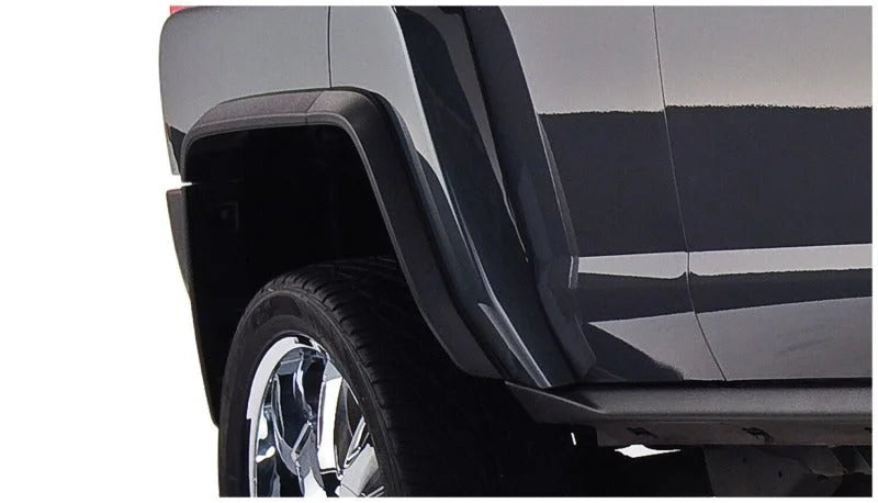 Husky Liners OE Style Black Fender Flares - 4pc fits 2006-2010 Hummer H3 - Back View