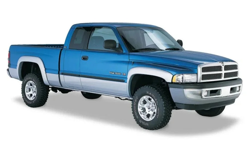 Husky Liners OE Style Fender Flares fits 1994-1996 Dodge Ram 1500 / 1997 Dodge Ram 1500 LT / 1997-2001 Dodge Ram 1500 LARA...