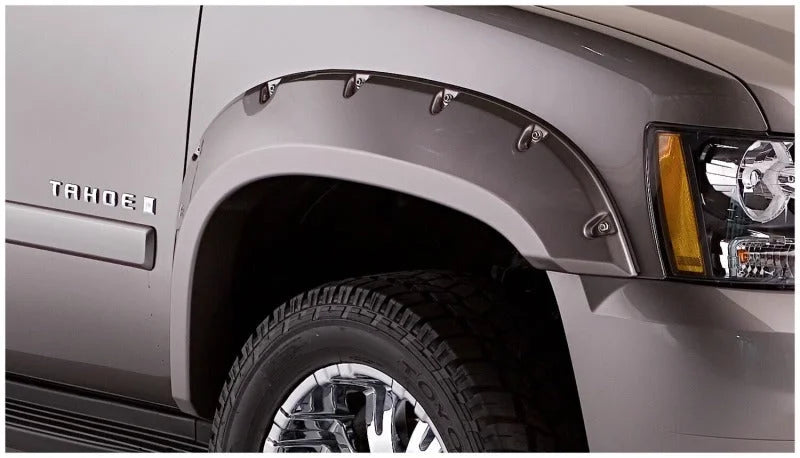 Husky Liners Pocket Style Fender Flares - 4pc fits 2007-2014 Chevrolet Tahoe - Back View