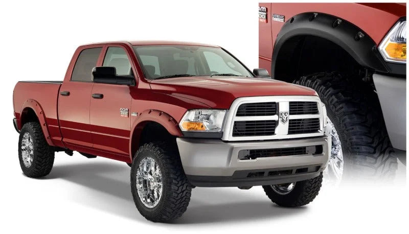 Husky Liners Pocket Style Fender Flares - 4pc fits 2010-2018 Dodge Ram 2500 / 2010-2018 Dodge Ram 3500 - Main Product View