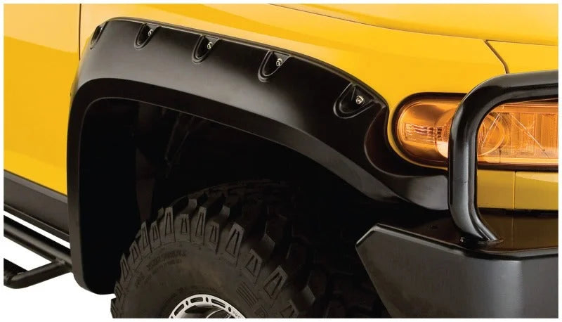 Husky Liners Pocket Style Fender Flares - 4pc fits 2007-2014 Toyota FJ / FJ Cruiser - Side View