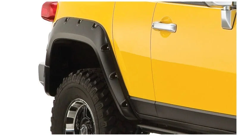 Husky Liners Pocket Style Fender Flares - 4pc fits 2007-2014 Toyota FJ / FJ Cruiser - Back View