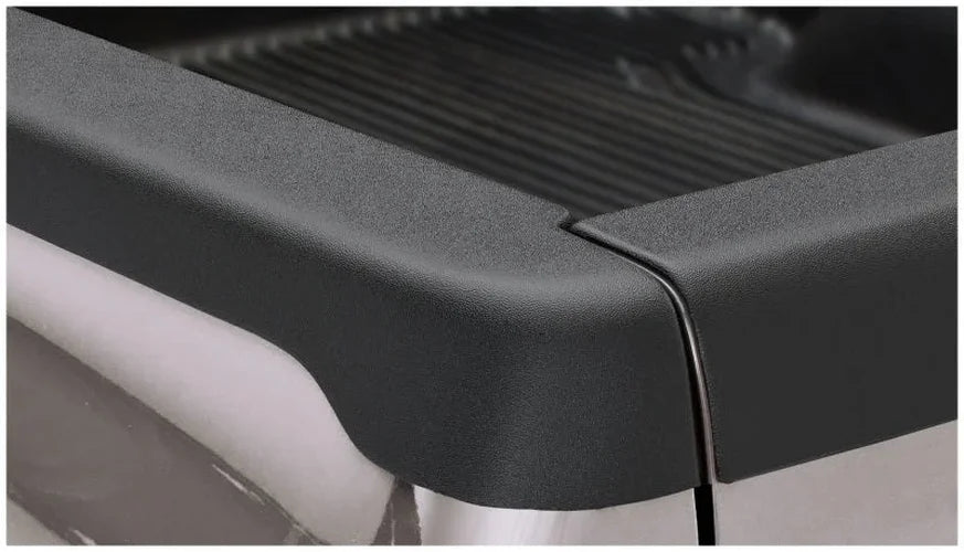 Husky Liners 01-06 GMC Sierra 1500 excl Flareside Rail Caps 96in Smoothback - Black - Detail View
