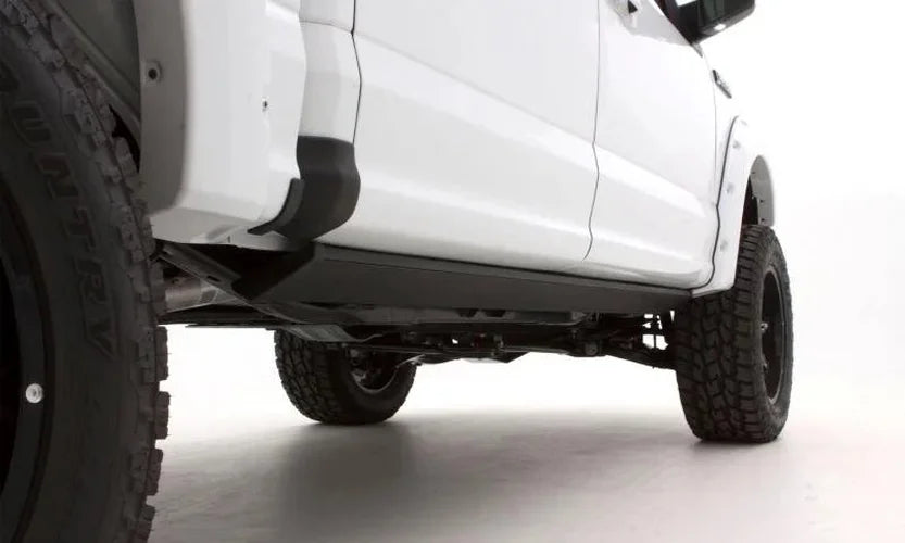 Husky Liners 24-25 Ford Ranger SuperCrew Trail Armor Rocker Panel (4pc Set) - Blk - Back View
