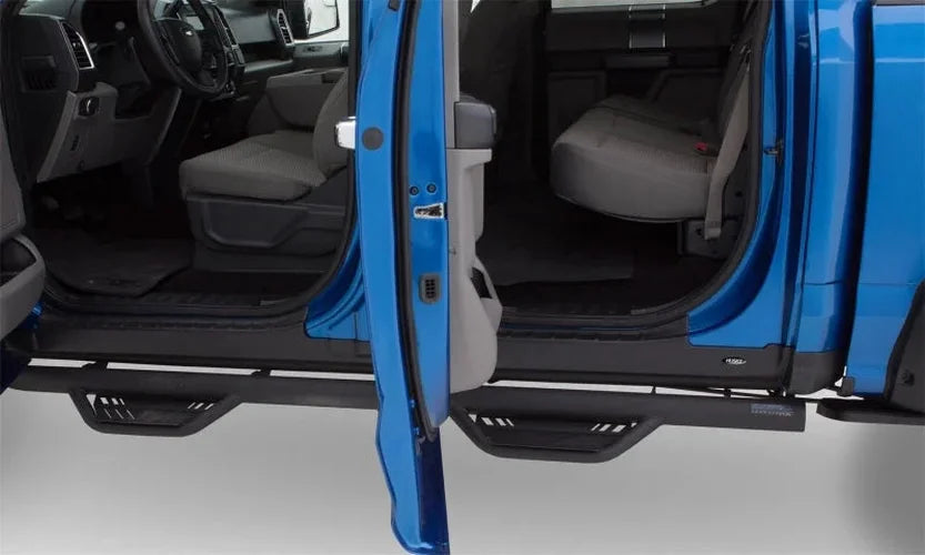 Husky Liners 19-25 Chevrolet/GMC Silverado/Sierra 1500 Trail Armor Rocker Panel (4pc Set) - Blk - Side View