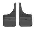 Load image into Gallery viewer, Husky Liners Universal 12in Wide Black Rubber Front Mud Flaps w/o Weight - Main Product View