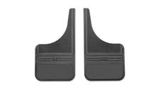 Load image into Gallery viewer, Husky Liners Universal 12in Wide Black Rubber Front Mud Flaps w/o Weight - Main Product View