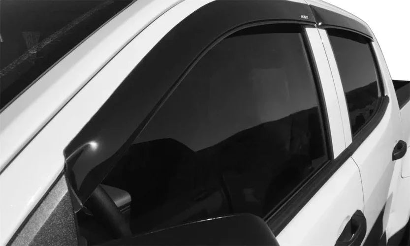 Husky Liners 18-23 Subaru Crosstrek Ventvisor Low Profile (4pc) - Smoke - Back View