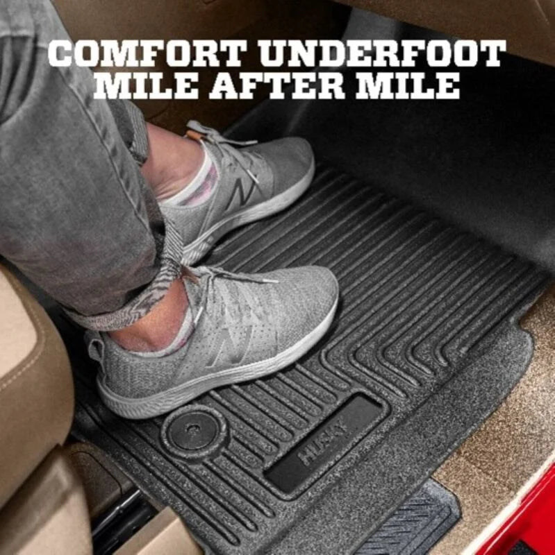 Husky Liners WeatherBeater 2nd Seat Black Floor Liners fits 2025 Chevrolet Equinox Activ / 2025 GMC Terrain Elevation / 20...