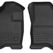 Load image into Gallery viewer, Husky Liners 15-17 Ford Explorer WeatherBeater Black Front Floor Liners - Main Product View