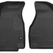 Load image into Gallery viewer, Husky Liners 2017 Chrysler Pacifica WeatherBeater Front Row Black Floor Liners - Main Product View
