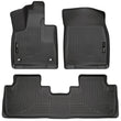 Load image into Gallery viewer, Husky Liners Weatherbeater 16-17 Lexus RX350 / 16-17 RX450H Front &amp; 2nd Seat Floor Liners - Black - Main Product View