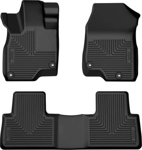 Husky Liners Weatherbeater Front & 2nd Seat Floor Liners - Black fits 2019-2025 Acura RDX - Main Product View