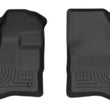 Load image into Gallery viewer, Husky Liners 10-19 Ford Taurus / 09-16 Lincoln MKS X-act Contour Series Front Floor Liners - Black - Additional View 8