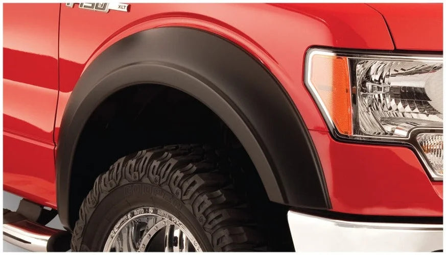 Husky Liners (excl. SVT Raptor) EAF Style Fender Flares - 4pc fits 2009-2014 Ford F-150 - Back View