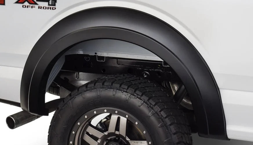 Husky Liners (excl. Tech Pkg) EAF Style Fender Flares - 4pc fits 2015-2017 Ford F-150 - Back View