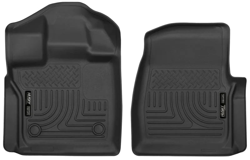 Husky Liners15-23 Ford F-150 Standard Cab X-Act Contour Black Floor Liners - Main Product View