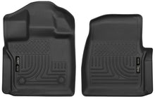 Load image into Gallery viewer, Husky Liners15-23 Ford F-150 Standard Cab X-Act Contour Black Floor Liners - Main Product View