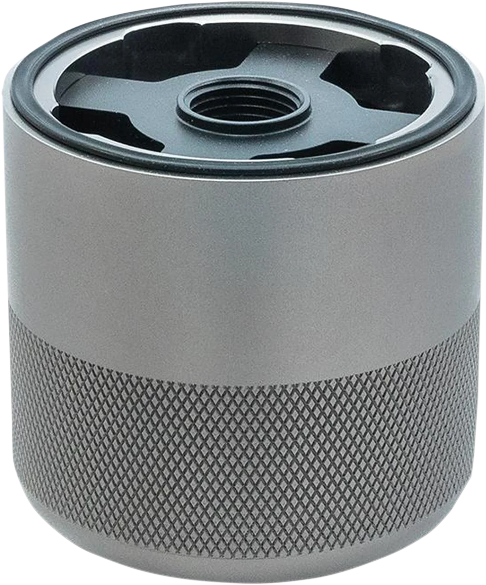 HyperFlow Lifetime Oil Filter - 3/4" - 16 Thread Jagg Oil Coolers 11-J77-34 - Back View