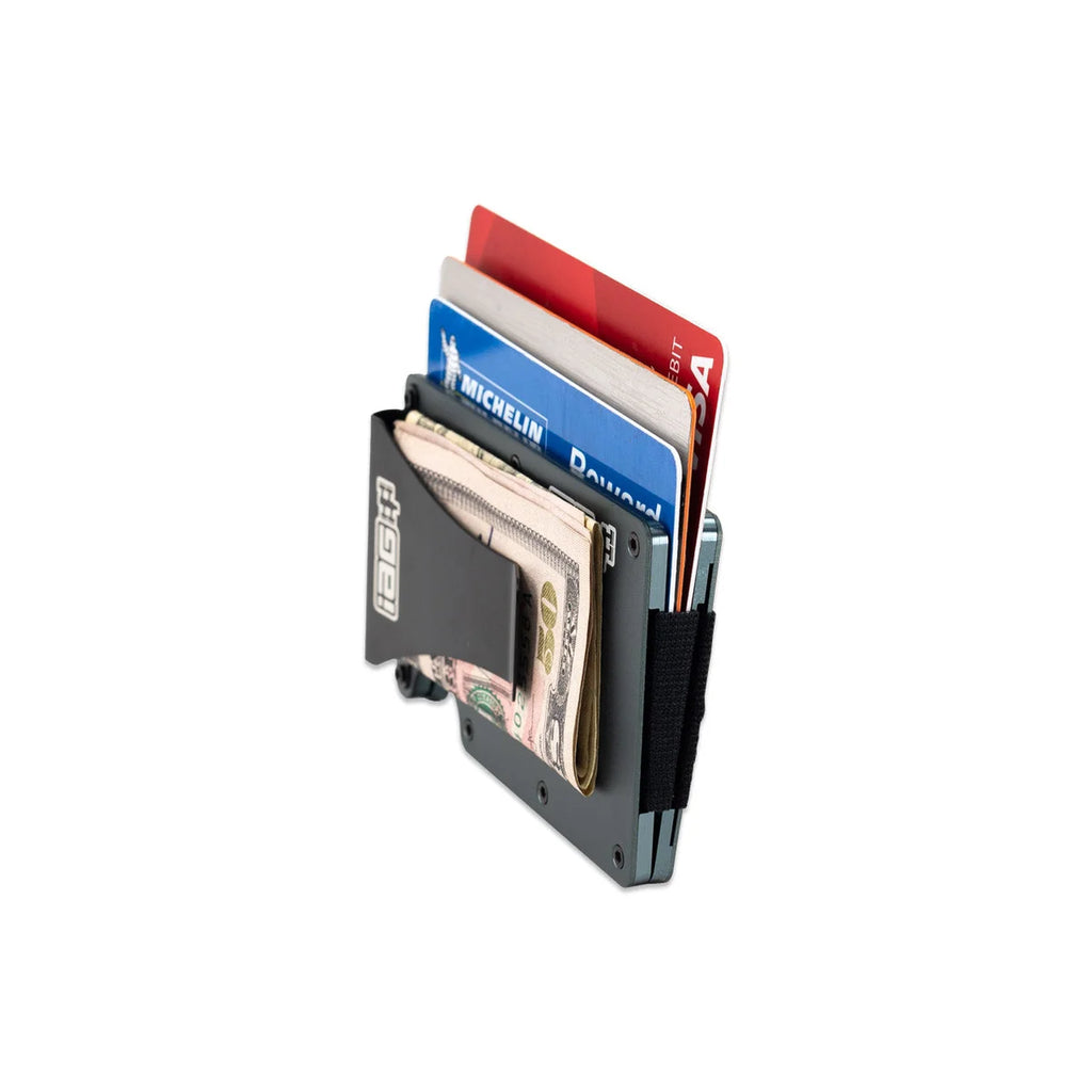 IAG Performance Aluminum Wallet w/Money Clip, Cash Band, and Screwdriver Kit (Boxer Logo) Gray IAG-AWS-1301GY - Additional...