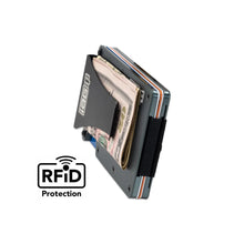 Load image into Gallery viewer, IAG Performance Aluminum Wallet w/Money Clip, Cash Band, and Screwdriver Kit (Boxer Logo) Orange IAG-AWS-1301OR - Addition...