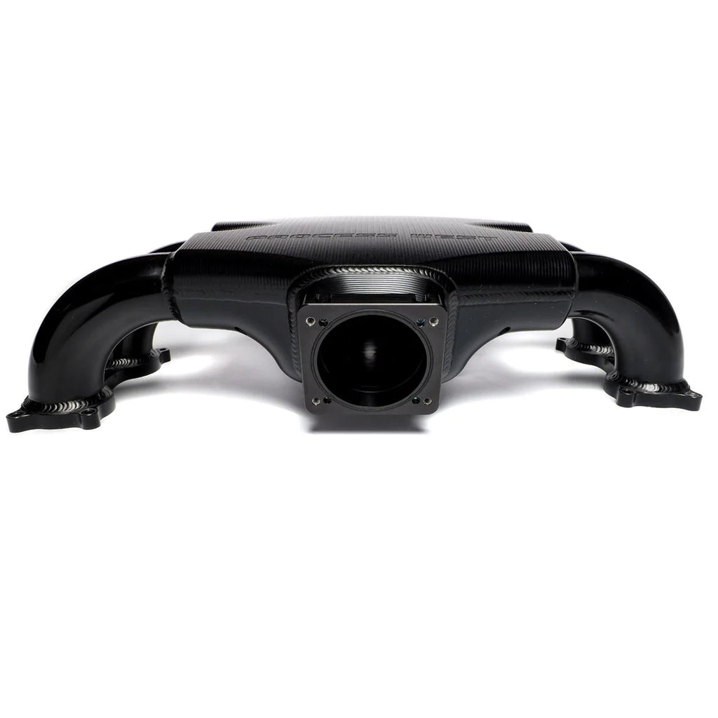 IAG Performance Big Bore 76mm Throttle Body Adapter for Process West Intake - Black IAG-AFD-2021BK - Side View