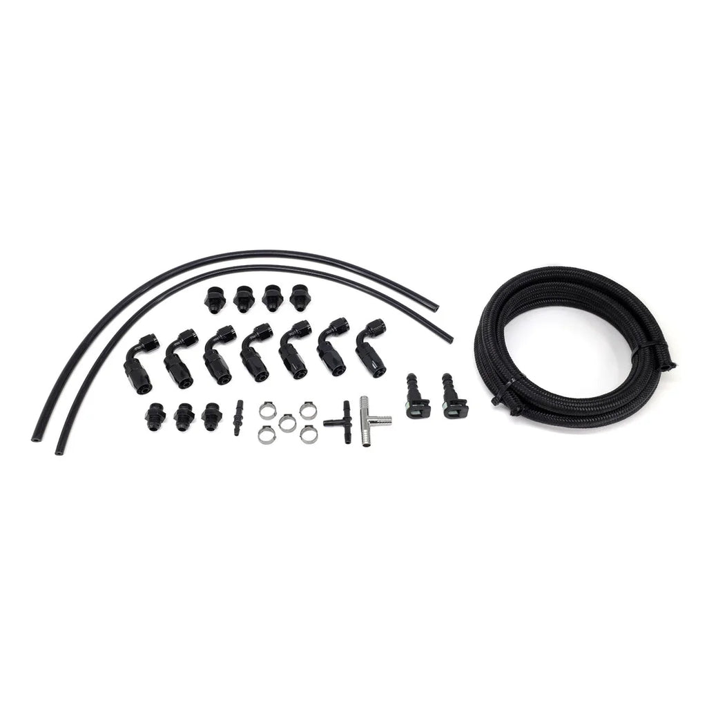 IAG Performance Braided Fuel Line & Fitting Kit for Top Feed Fuel Rails & -6AN Aftermkt FPR IAG-AFD-2202 - Main Product View