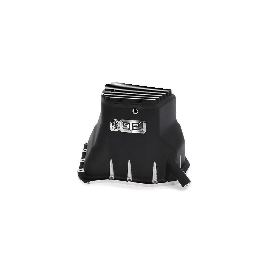 IAG Performance EJ Street Series Oil Pan(Black) IAG-ENG-2200BK - Back View