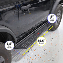 Load image into Gallery viewer, IAG Performance Full Length EZ-Step Add-on 2 Door Black Logo IAG-BDY-F2225BK - Installation View