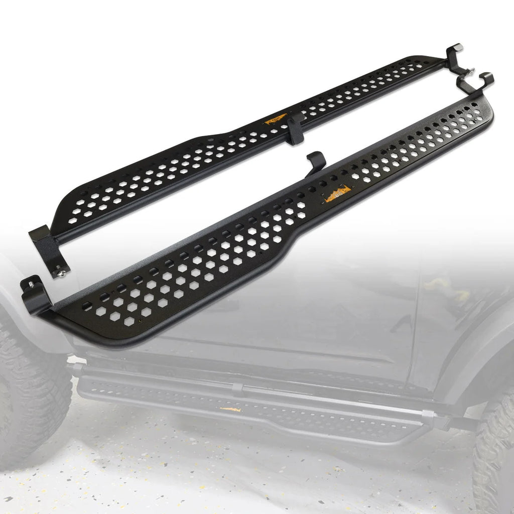 IAG Performance Full Length EZ-Step Add-on 2 Door Orange Logo IAG-BDY-F2225OR - Main Product View
