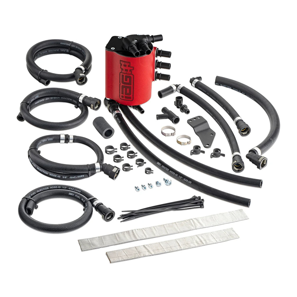 IAG Performance IAG Air Oil Separator AOS For 06-07 WRX, 04-07 STI, 04-08 FXT - Red IAG-ENG-7185RD - Main Product View