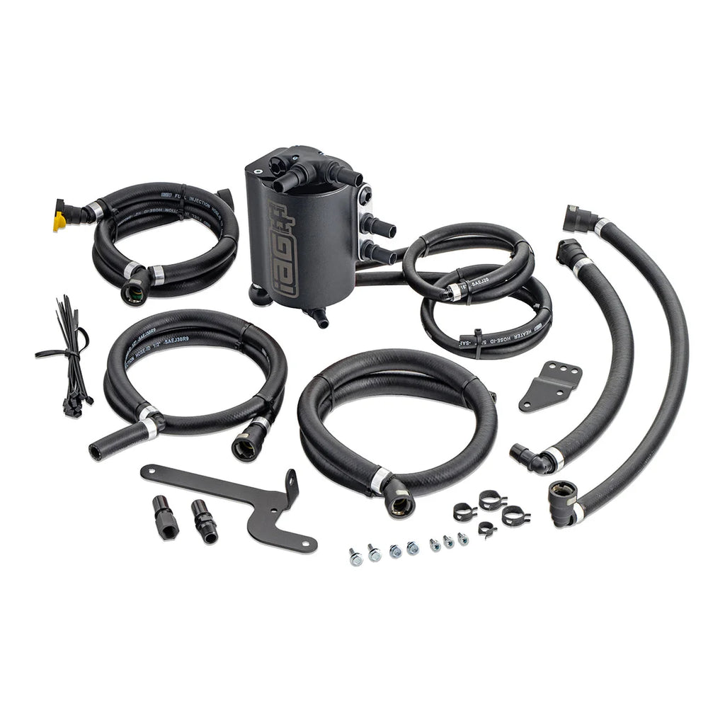 IAG Performance IAG Air Oil Separator AOS For 15-21 WRX, 14-18 FXT - Black IAG-ENG-7187BK - Main Product View