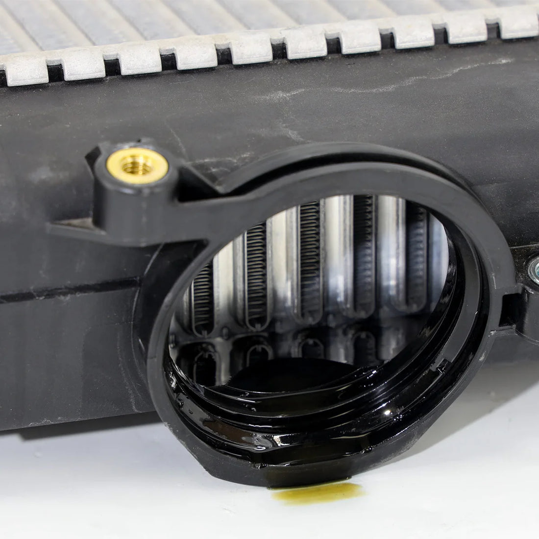 IAG Performance IAG Air Oil Separator AOS For 2022 + WRX - Black IAG-ENG-7188BK - Back View