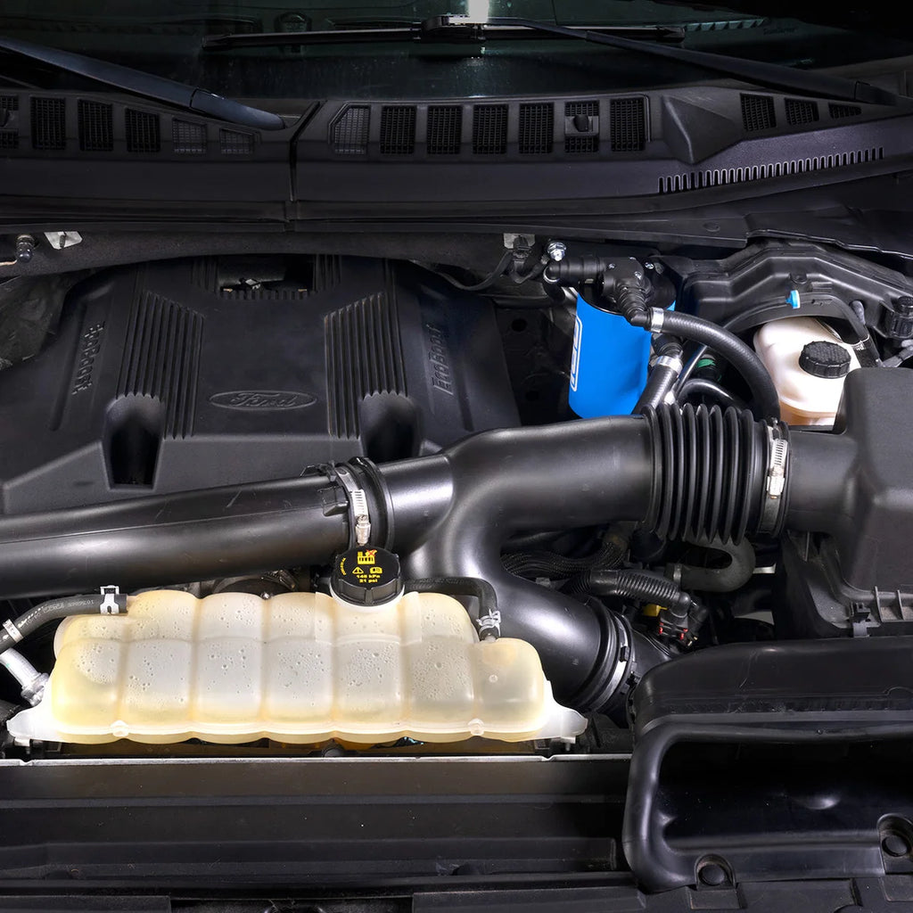 IAG Performance IAG Air Oil Separator AOS - Ford F-150 & Raptor 3.5L - Blue IAG-ENG-F7900BL - Additional View 6