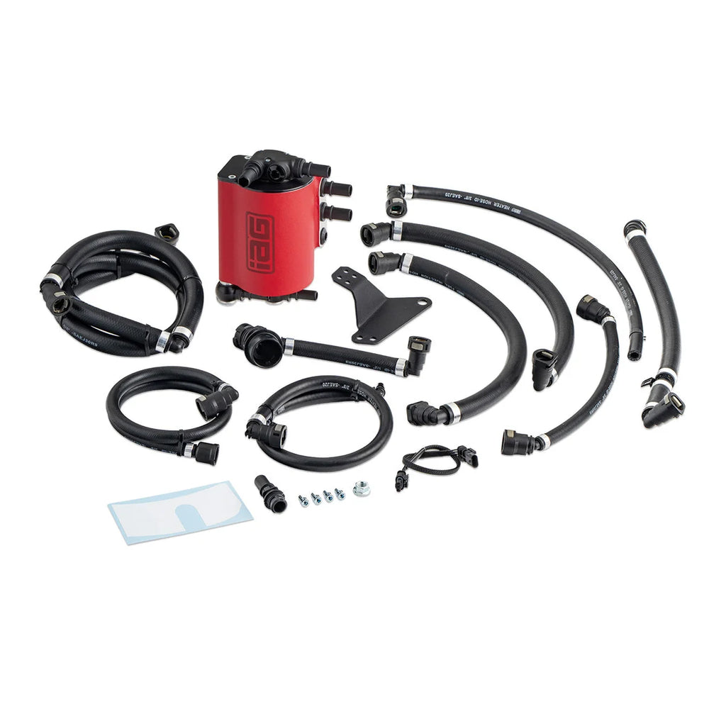 IAG Performance IAG Air Oil Separator AOS - Ford F-150 & Raptor 3.5L - Red IAG-ENG-F7900RD - Main Product View