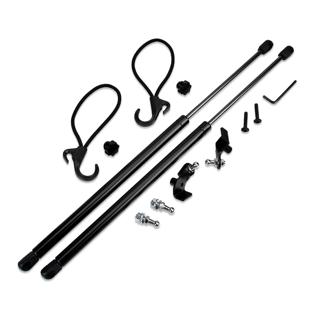 IAG Performance IAG Black Bungee Cord with Hook (1) for IAG EZ-Lift Soft Top Assist System RPL-BDY-F100X-BUNGEE - Side View