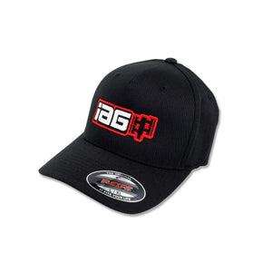 IAG Performance IAG Boxer Logo Embroidered Flexfit Cap - Black - Size L/XL. IAG-APP-2065LXL - Main Product View