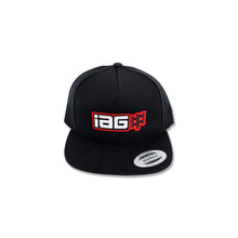 Load image into Gallery viewer, IAG Performance IAG Boxer Logo Embroidered Snapback Cap - Black. IAG-APP-2066 - Side View