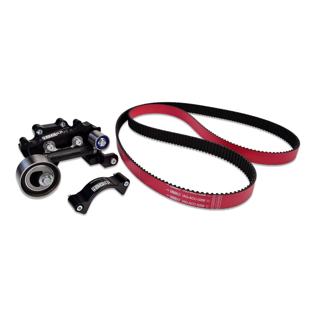 IAG Performance IAG EJ Series Timing Guide, Competition Tensioner, Red Racing Timing Belt Kit IAG-ENG-5130 - Main Product ...
