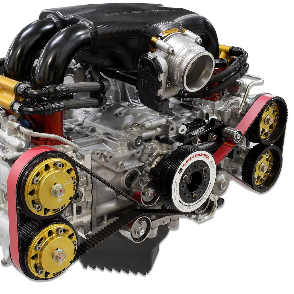 IAG Performance IAG EJ Series Timing Guide, Competition Tensioner, Red Racing Timing Belt Kit IAG-ENG-5130 - Additional Vi...