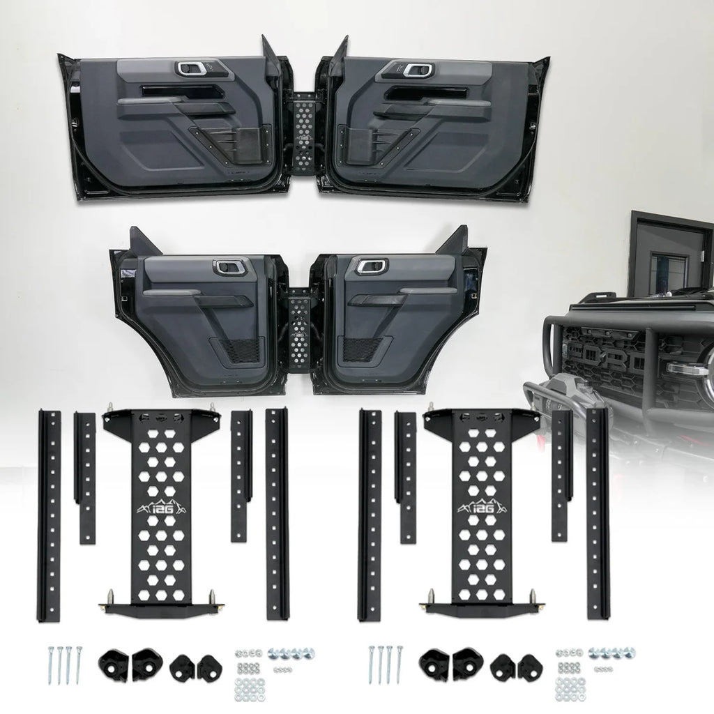 IAG Performance IAG EZ-Guide Door Storage System Kit, 2021+ Ford Bronco 4DR - Main Product View