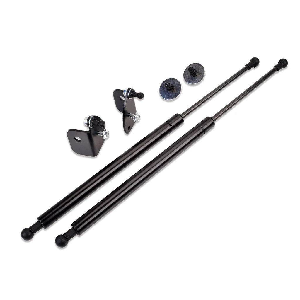 IAG Performance IAG EZ-Lift Hood Struts for 2021+ Ford Bronco - Steel / Black Finish IAG-BDY-F1002BK - Main Product View