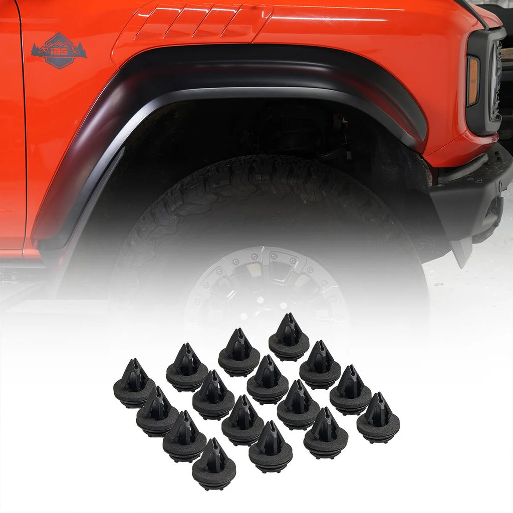 IAG Performance IAG Front Fender Clip Kit - 16 Per Bag for 2022+ Ford Bronco Raptor IAG-BDY-F3193 - Main Product View