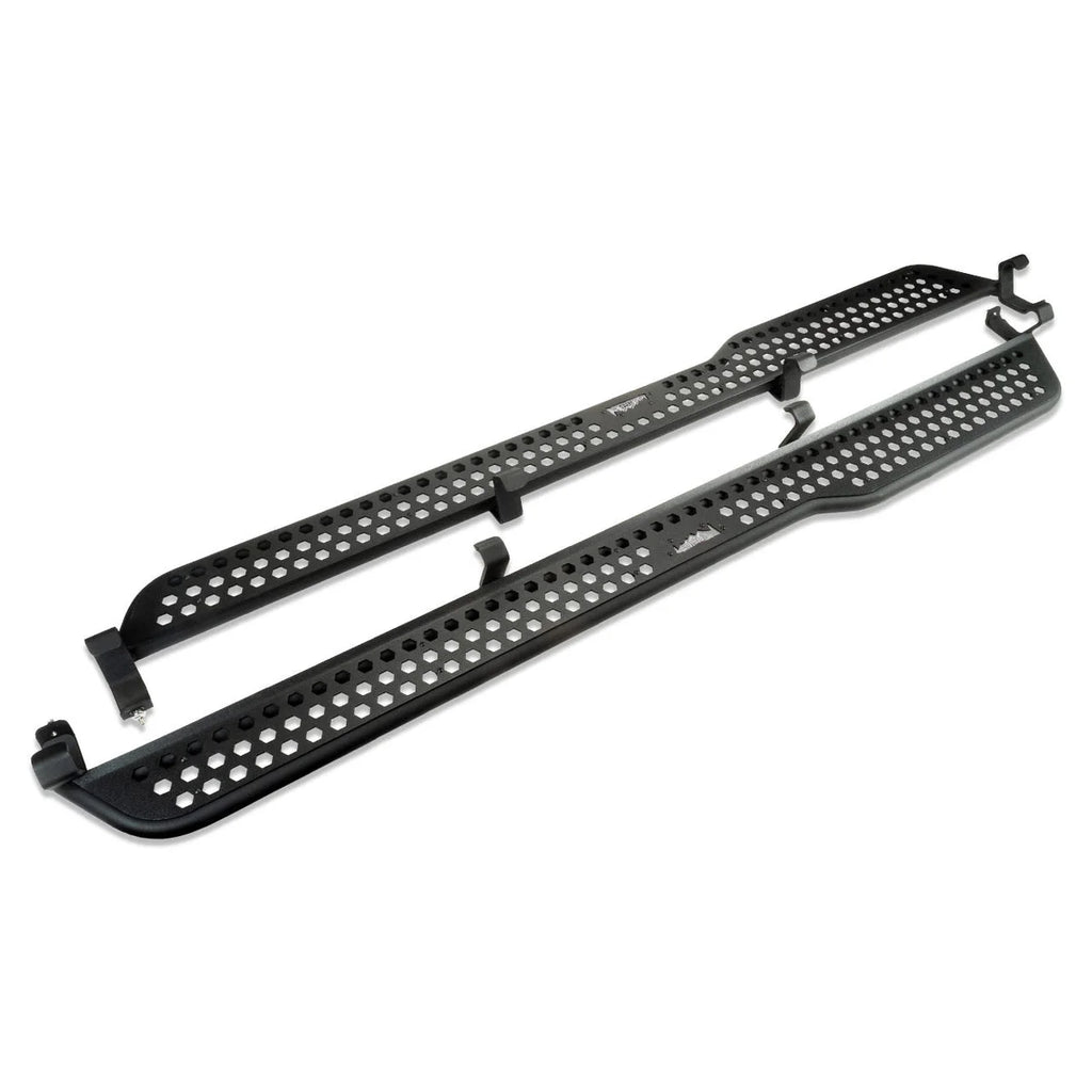 IAG Performance IAG Full Length EZ-Step Add-on for 2021+ Bronco 4 Door - Stainless Logo IAG-BDY-F2226SS - Main Product View