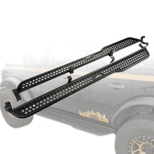 Load image into Gallery viewer, IAG Performance IAG Full Length EZ-Step Add-on for 2021+ Bronco 4 Door - Stainless Logo IAG-BDY-F2226SS - Additional View 8